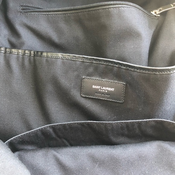 Saint Laurent City Backpack XL size authentic YSL SLP Gucci Balmain Chanel - Picture 7 of 7